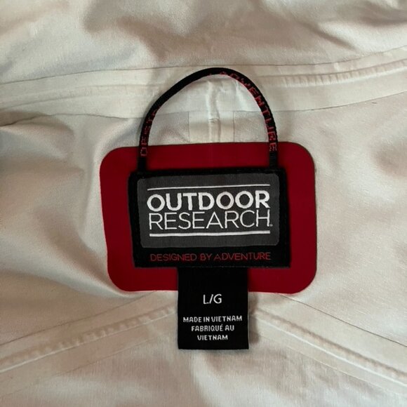 Outdoor Research waterproof red jacket, size L - Picture 4 of 4